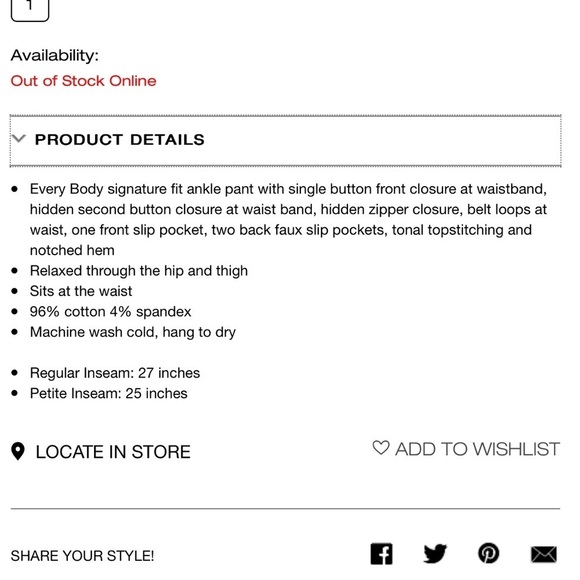 Cleo Everybody  poppy Red ankle pants Sz 14 - Picture 13 of 14